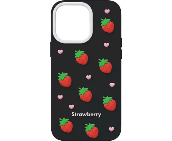 Mocco Strawberry Back Case Aizmugurējais apvalks priekš Apple iPhone 12 / 12 Pro Neoriģinālie Maciņi