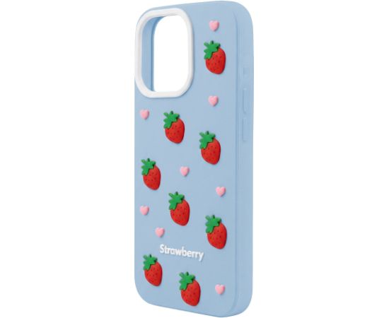 Mocco Strawberry Back Case Aizmugurējais apvalks priekš Apple iPhone 11 Neoriģinālie Maciņi
