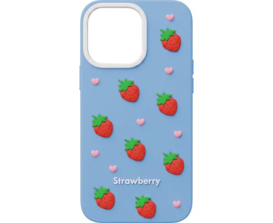 Mocco Strawberry Back Case Aizmugurējais apvalks priekš Apple iPhone 16 Pro Max Neoriģinālie Maciņi