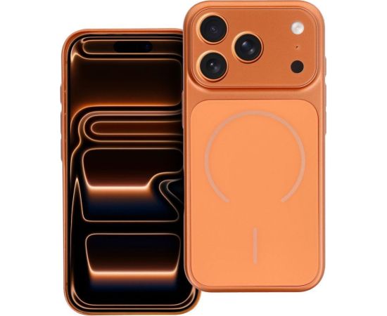 OEM -  Case for iPhone 17 AIR Make 17 compatible with MagSafe orange Чехлы - альтернативные
