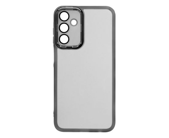iLike Samsung  Galaxy A15 Transparent Case and Camera Protection Black Neoriģinālie Maciņi