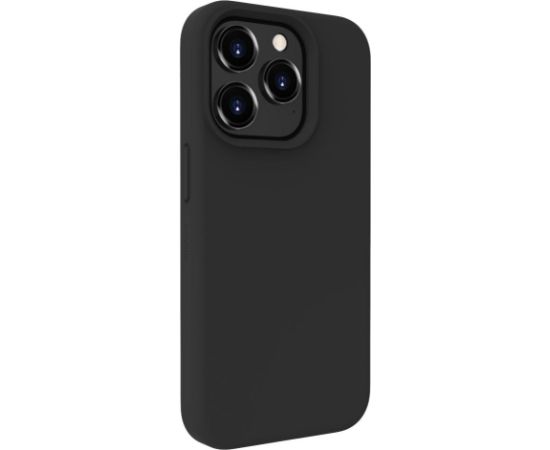 Evelatus Apple  iPhone 15 Pro Max Premium Soft Touch Silicone Case Black Neoriģinālie Maciņi