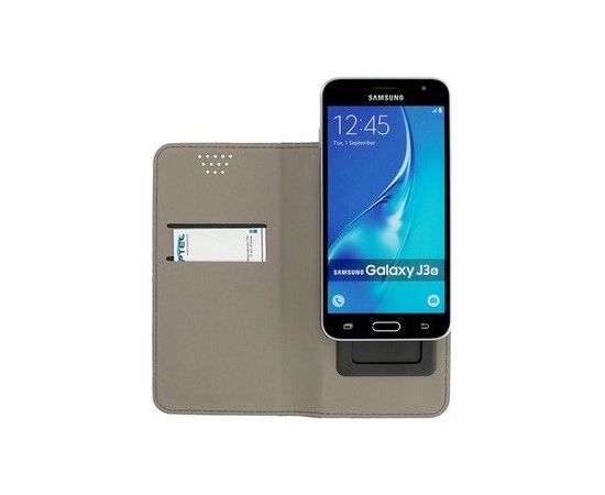 iLike Universal  BOOK MAGNET CASE 5,5-6,0 INCHES Black Neoriģinālie Maciņi