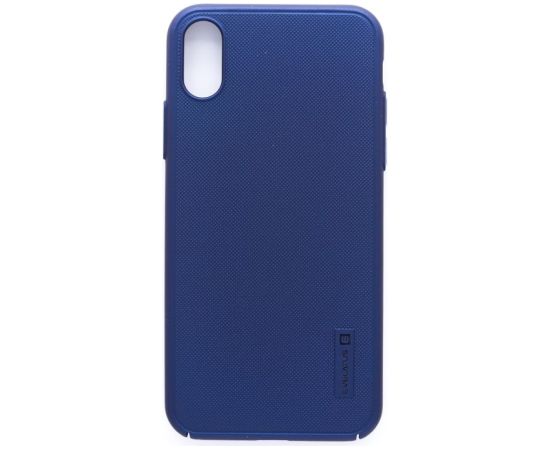 Evelatus Apple  iPhone X Emboss Blue Neoriģinālie Maciņi