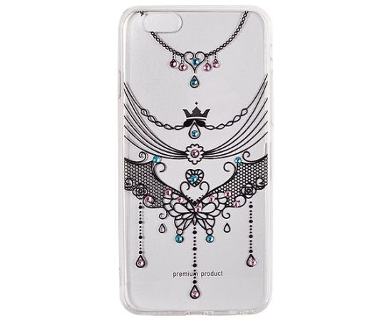 Vennus Apple  iPhone 7 Plus/8 Plus Art Design 1 Black Neoriģinālie Maciņi