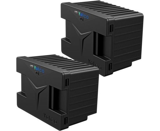 YOLCO SC4B Pack of 2 15,600 mAh Battery - Portable Power for 12V/230V FOR Yolco Compressor Cool Boxes Auto ledusskapji ar kompresoru