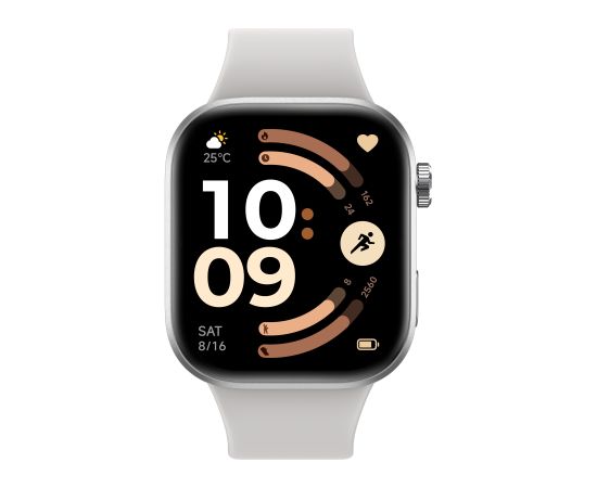Xiaomi REDMI Watch 6 Smart watch GPS (satellite) AMOLED 2.07" Waterproof Silver Gray Smart-Watch Pulksteņi