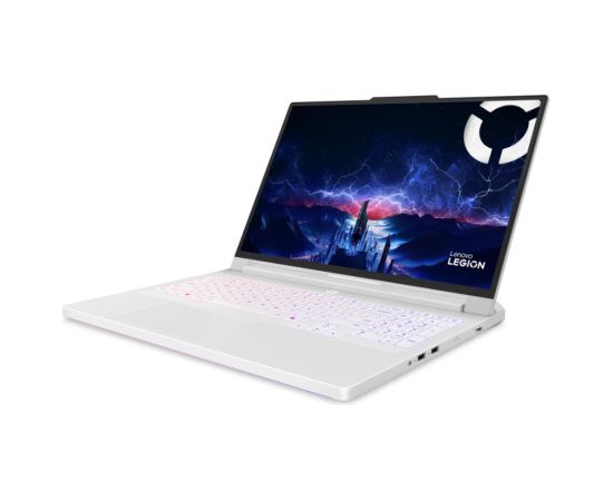 Lenovo Legion Pro 7 16IAX10H Intel Glacier White 16 " OLED WQXGA 2560 x 1600 pixels Glossy Intel Core Ultra 7 255HX 32 GB CSODIMM DDR5 Solid-state drive capacity 1000 GB NVIDIA GeForce RTX 5070 Ti GDDR7 12 GB Windows 11 Home 802.11be Bluetooth version 5.4 Portatīvie datori