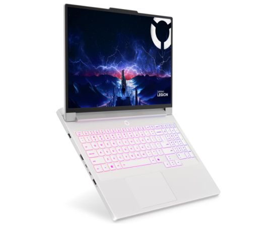Lenovo Legion Pro 7 16IAX10H Intel Glacier White 16 " OLED WQXGA 2560 x 1600 pixels Glossy Intel Core Ultra 7 255HX 32 GB CSODIMM DDR5 Solid-state drive capacity 1000 GB NVIDIA GeForce RTX 5070 Ti GDDR7 12 GB Windows 11 Home 802.11be Bluetooth version 5.4 Portatīvie datori