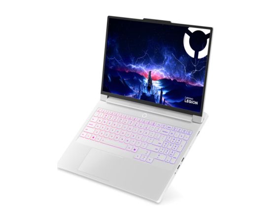 Lenovo Legion Pro 7 16IAX10H Intel Glacier White 16 " OLED WQXGA 2560 x 1600 pixels Glossy Intel Core Ultra 7 255HX 32 GB CSODIMM DDR5 Solid-state drive capacity 1000 GB NVIDIA GeForce RTX 5070 Ti GDDR7 12 GB Windows 11 Home 802.11be Bluetooth version 5.4 Portatīvie datori