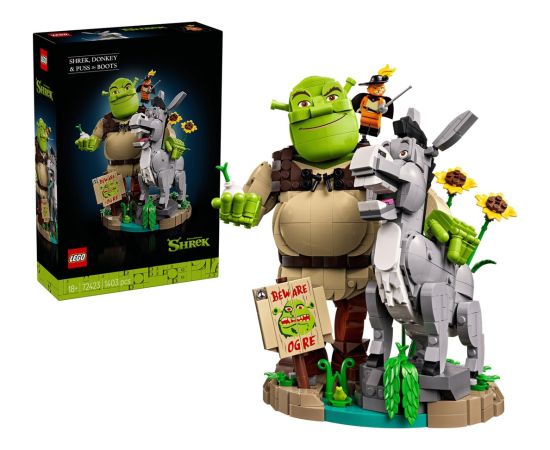 LEGO ICONS 72423 Shrek, Donkey and Puss in Boots Новости - Детские товары