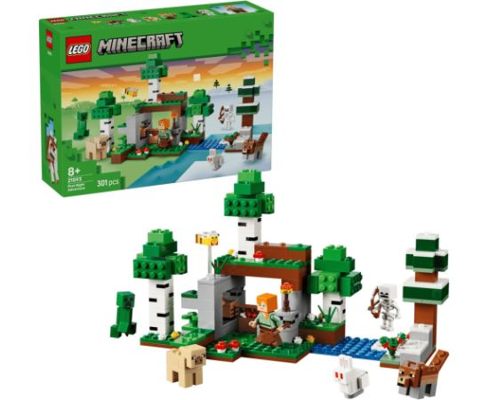 LEGO MINECRAFT 21593 First Night Adventure Jaunumi, Bērnu preces