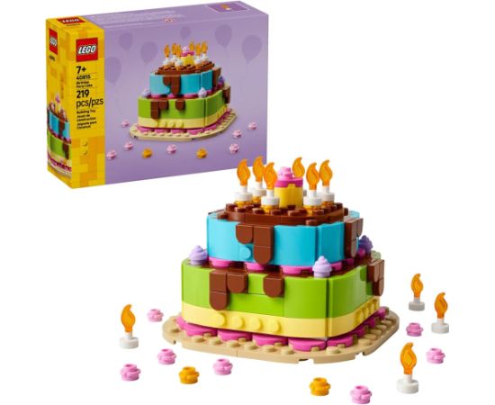 LEGO 40815 Birthday cake Новости - Детские товары