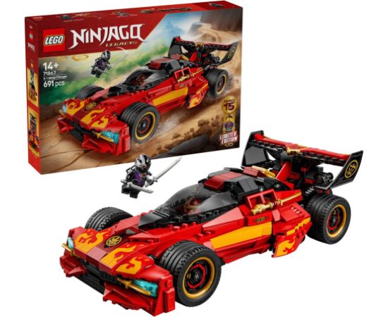 LEGO NINJAGO 71867 X-1 Ninja Charger - 15th Anniversary Новости - Детские товары