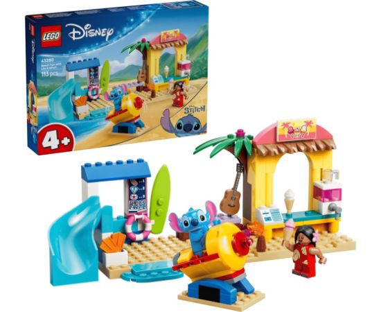 LEGO DISNEY 43280 Beach Fun with Lilo & Stitch Новости - Детские товары