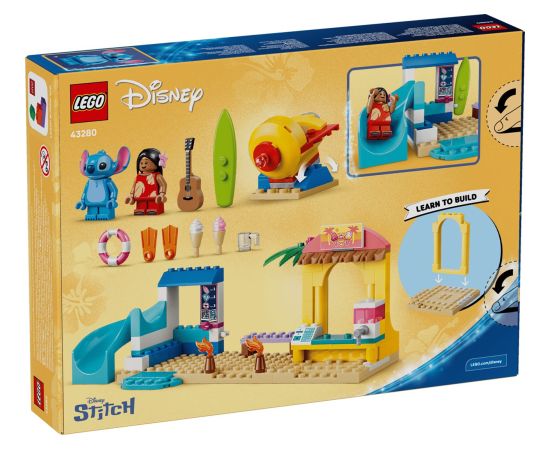 LEGO DISNEY 43280 Beach Fun with Lilo & Stitch Новости - Детские товары