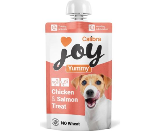 Calibra joy dog yummy chicken & salmon treat 100g Suņu barība