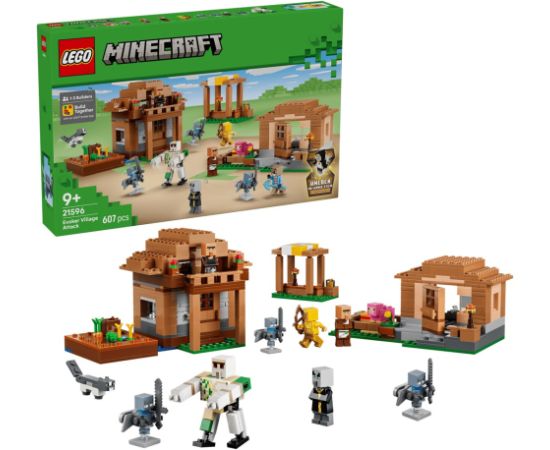 LEGO MINECRAFT 21596 Evoker Village Attack Новости - Детские товары
