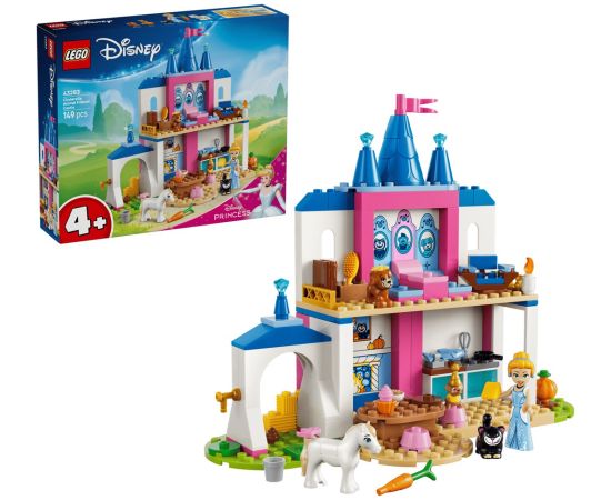 LEGO DISNEY 43283 Cinderella Animal Friends Castle Jaunumi, Bērnu preces