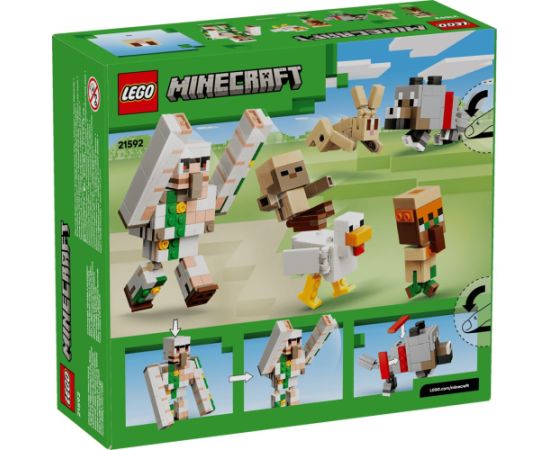 LEGO MINECRAFT 21592 Chicken Jockey Desert Attack Новости - Детские товары