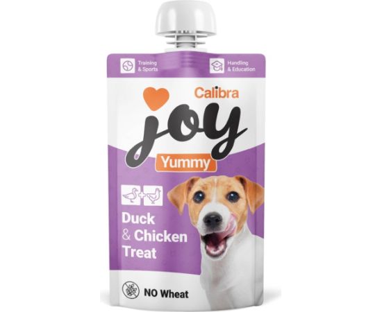 Calibra joy dog yummy duck & chicken treat 100g Suņu barība