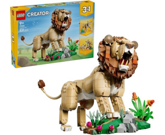 LEGO CREATOR 3 IN 1 31386 Wild Animals: Majestic Lion Новости - Детские товары