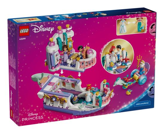 LEGO DISNEY 43299 Ariel's Royal Wedding Boat Новости - Детские товары