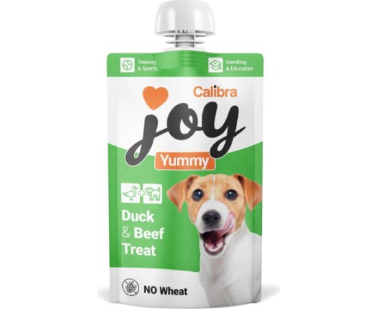Calibra joy dog yummy duck & beef treat 100g Suņu barība