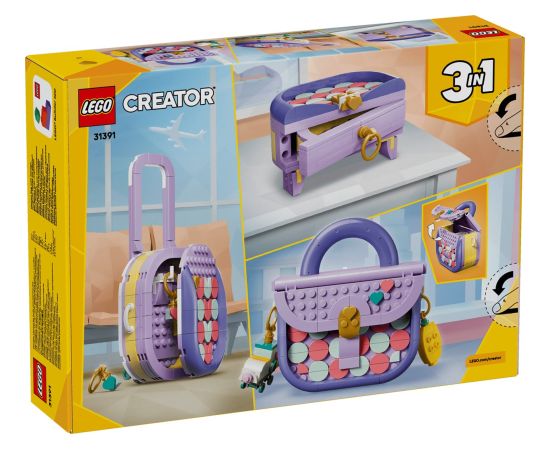 LEGO CREATOR 3 IN 1 31391 Art Fashion Bag with Storage Новости - Детские товары