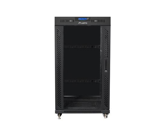 Lanberg FF01-6622-12BL rack cabinet 22U Freestanding rack Black Serveru komponentes