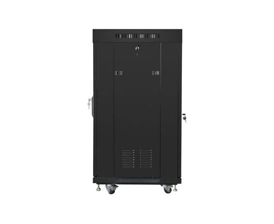 Lanberg FF01-6622-12BL rack cabinet 22U Freestanding rack Black Serveru komponentes
