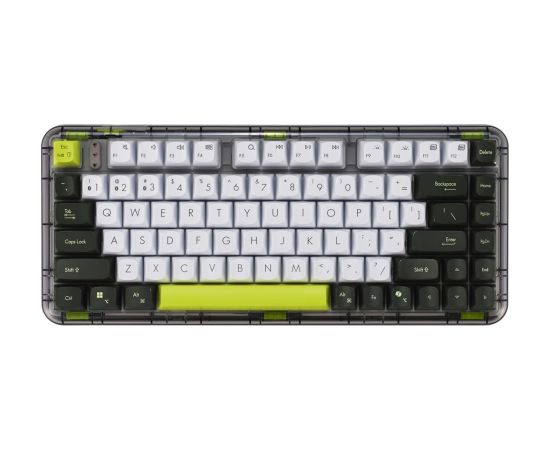 Klawiatura ASUS KD201 Jelly75 Wireless/Bluetooth Keyboard  Volt Green Klaviatūras
