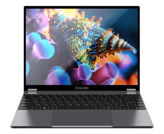 Chuwi FreeBook 2025 N150/13.5" (2520x1680) TouchScreen IPS/16GB/SSD 512GB/BT/BLKB/x360/Win 11 Iron Grey Ноутбуки