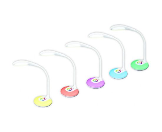 Esperanza ELD102 table lamp Non-changeable bulb(s) 3 W LED White Biroja galda lampas