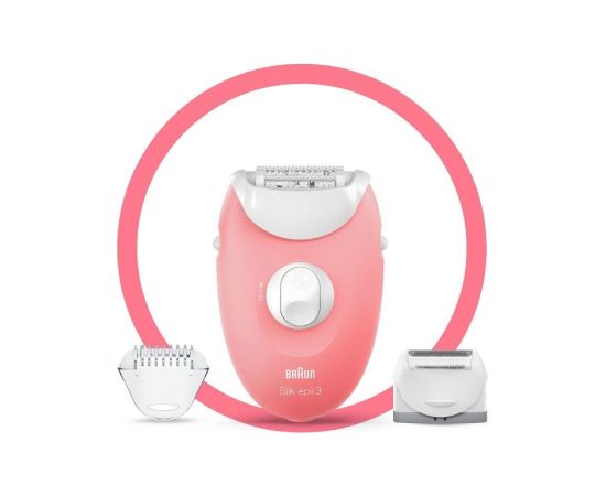 Depilator BRAUN Silk-épil 3 SE3-277 Epilatori, bikini trimmeri, sieviešu skuvekļi