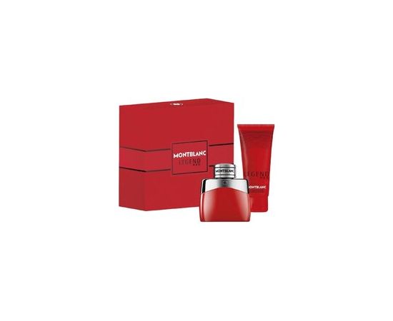 Mont Blanc Legend Red Gift set EDP 50 ml and shower gel 100 ml 50ml Dāvanu komplekti