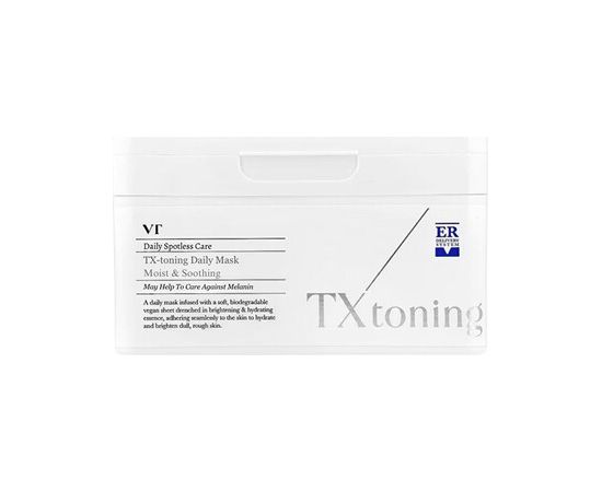 Vt Cosmetics Tx-Toning Daily Mask - Rozjasňující plátýnková maska ( 30 ks ) Духи и косметика