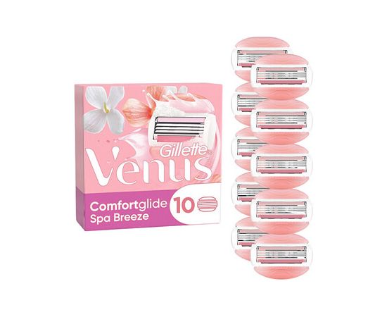 Gillette ComfortGlide Spa Breeze - Náhradní hlavice ( 10 ks ) Smaržas - NESAKĀRTOTS