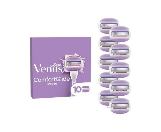 Gillette ComfortGlide Breeze ( 10 ks ) - Náhradní hlavice Smaržas - NESAKĀRTOTS