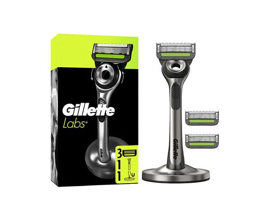 Gillette Labs - Holicí strojek + 3 hlavice Smaržas - NESAKĀRTOTS