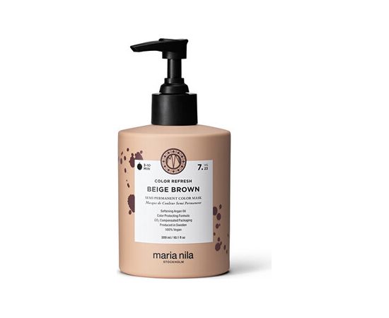 Maria Nila Color Refresh Beige Brown Mask 7.23 - Tónovací maska 100ml Духи и косметика