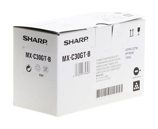 Sharpe (MXC30GTB), черный картридж для лазерных принтеров, 6000 страниц (SPEC) Тонеры для принтеров