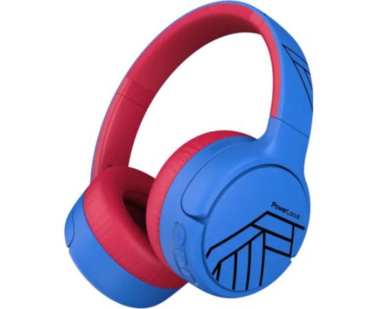 Austiņas PowerLocus Bluetooth Headphones Tiger BLUE/RED ANC Austiņas