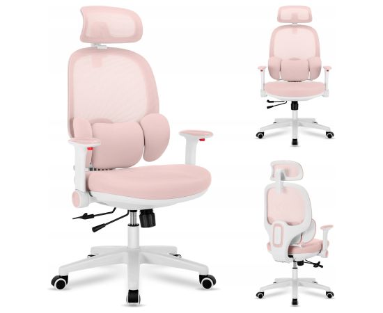Fotel Obrotowy Regulowany Dla Dzieci I Młodzieży Mark Adler Junior 6.3 Pink Jaunumi, mēbeles, māja