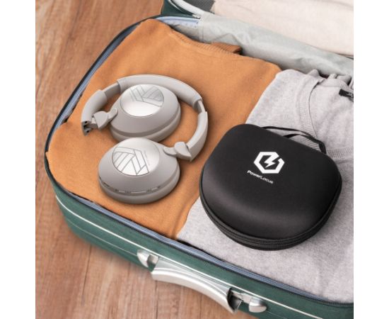 Austiņas PowerLocus Bluetooth Headphones Orion Sand Austiņas