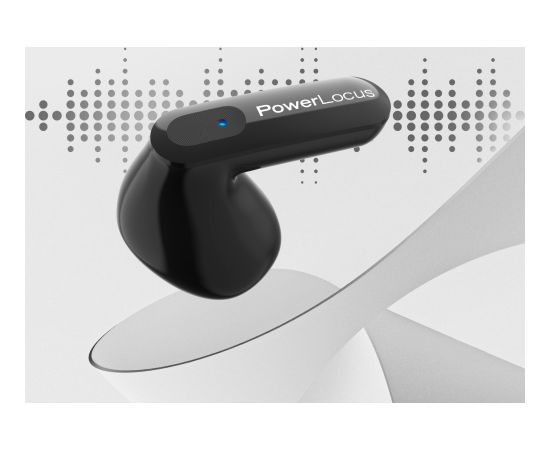 Austiņas PowerLocus Wireless Earbuds Vibe (Black) Austiņas