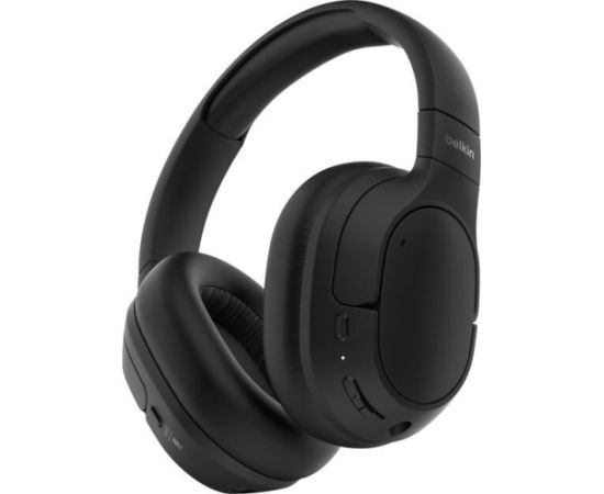 Belkin Austiņas SOUNDFORM ISOLATE NOISE CANCELLING HEADPHONES, BLACK Austiņas