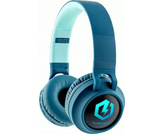 Austiņas PowerLocus Buddy Kids (blue) Austiņas