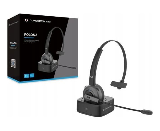 Austiņas Conceptronic Headset Wireless Bluetooth Austiņas