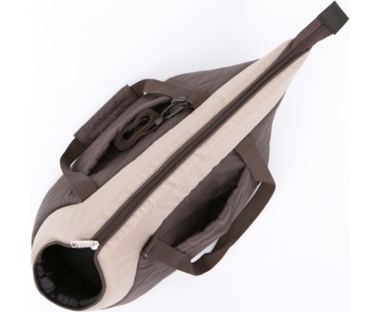 Hobbydog R1 Torba Brąz Z Beżowym Szalem (Nubuk) Suņu un kaķu transport somas